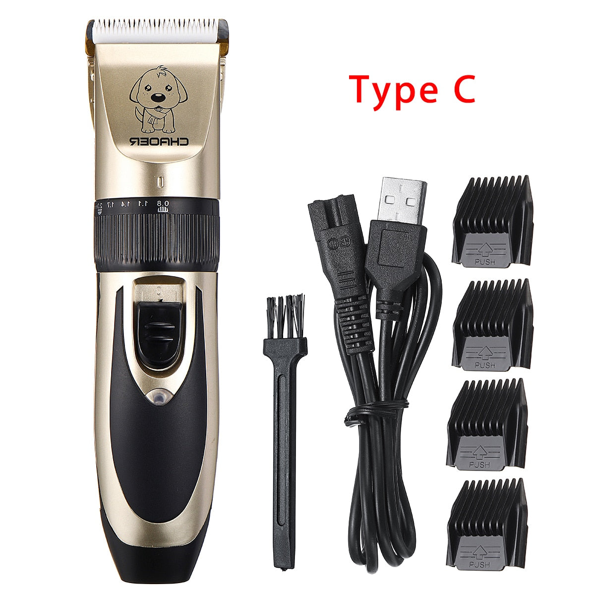 Electrical Pet Hair Trimmer Rechargeable Pet Dog Cat Low noise Hair