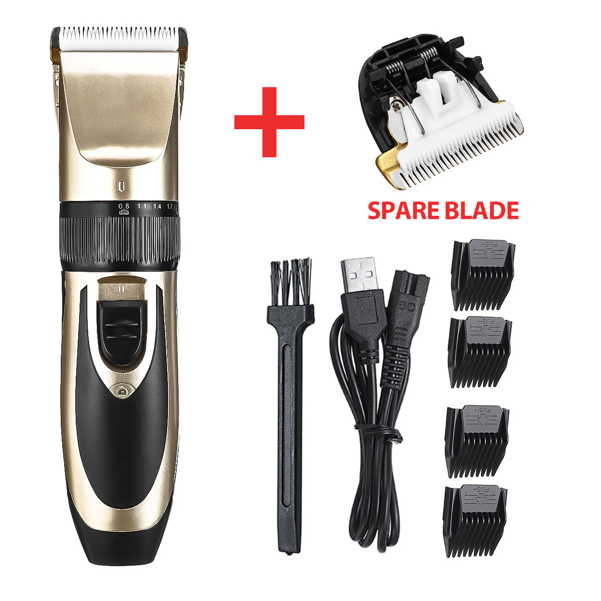 Electrical Pet Hair Trimmer Rechargeable Pet Dog Cat Low noise Hair