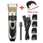 Electrical Pet Hair Trimmer Rechargeable Pet Dog Cat Low noise Hair