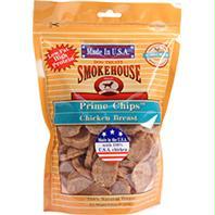 Smokehouse Pet Products-Usa Prime Chips Dog Treats Resealable Bag- Chi